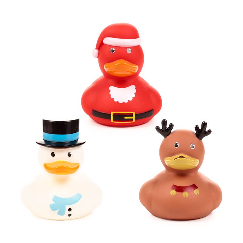 Puckator Ltd – wholesale Beach/pool toy – Child & baby – Jingle Bunch Christmas Duck Bath Time Toy1