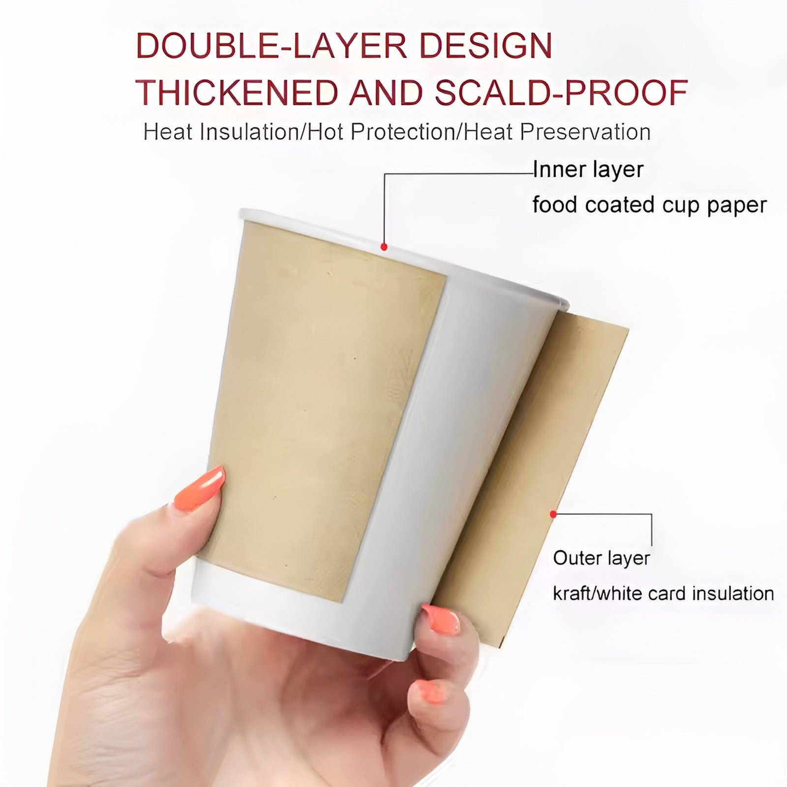 Clene Pack – Großhandel Einwegbecher – CLENE PACK Umweltfreundliche kompostierbare Papierkaffeebecher7