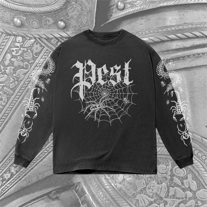 Pest Oversized Long Sleeve for wholesale by While Odin Sleeps