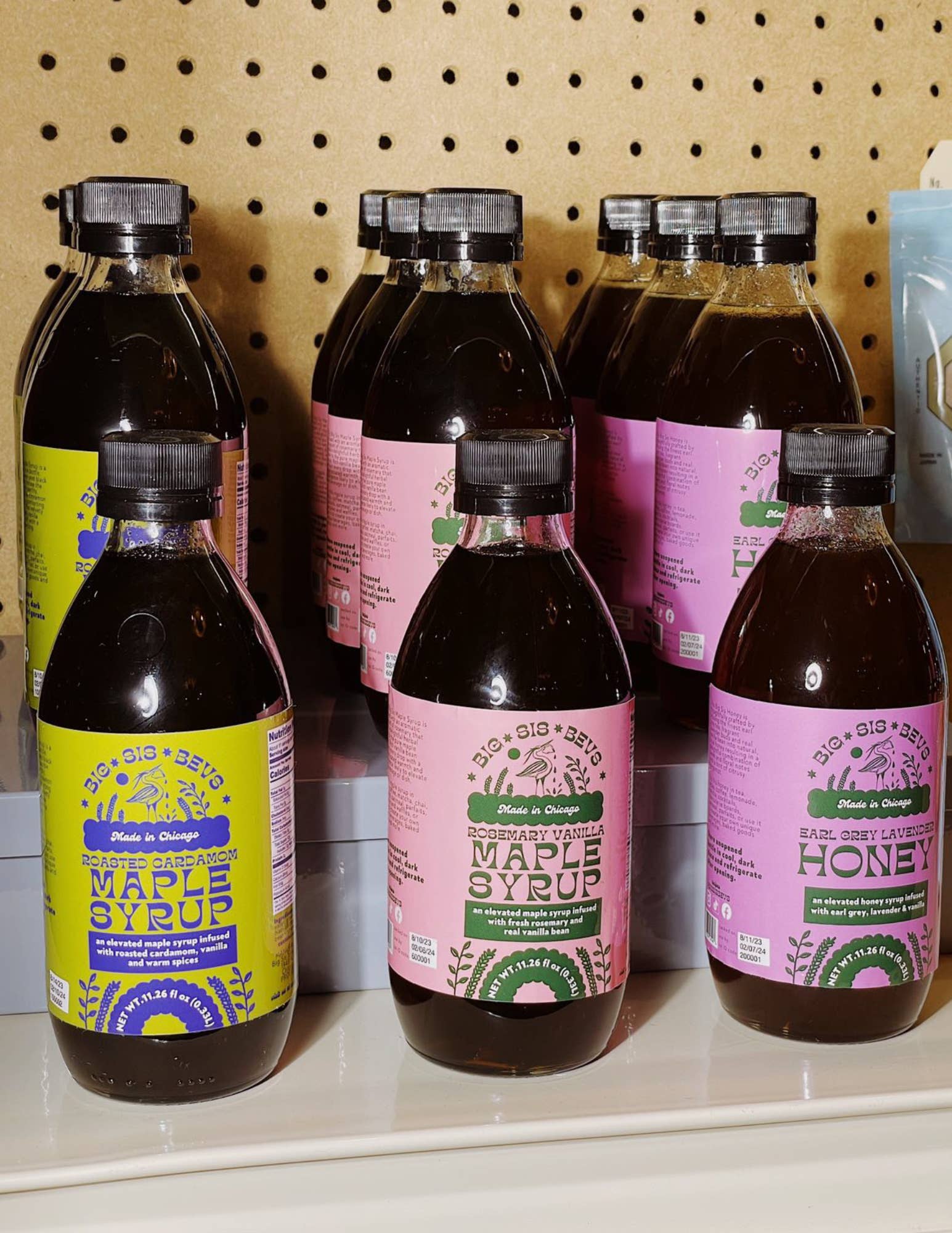 Big Sis Syrups & Bevs - Wholesale Maple Syrup - Big Sis Bestseller Syrups Box (24 Count)