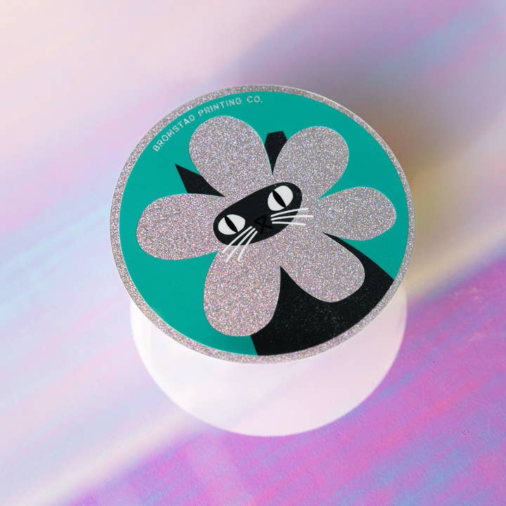 Bromstad Printing Co. - Wholesale Sticker - Rarest Bloom Sparkle Sticker