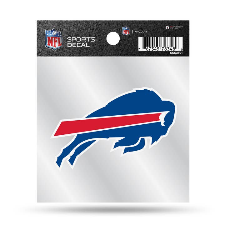 Autocollant Buffalo Bills 4" x 4" pour la vente par Rico Industries