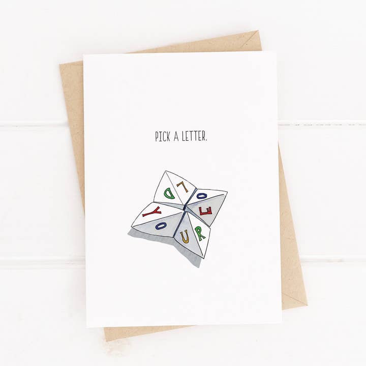 Pick a letter for wholesale by Party Napkins Co.