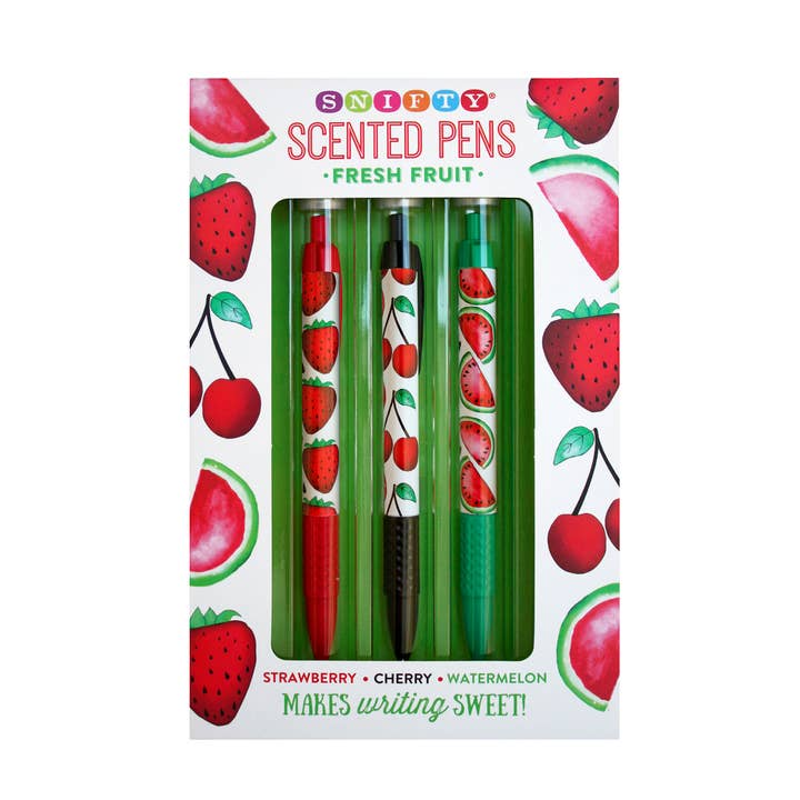 SNIFTY – wholesale Pen – FRESH FRUIT SCENTED PEN SET