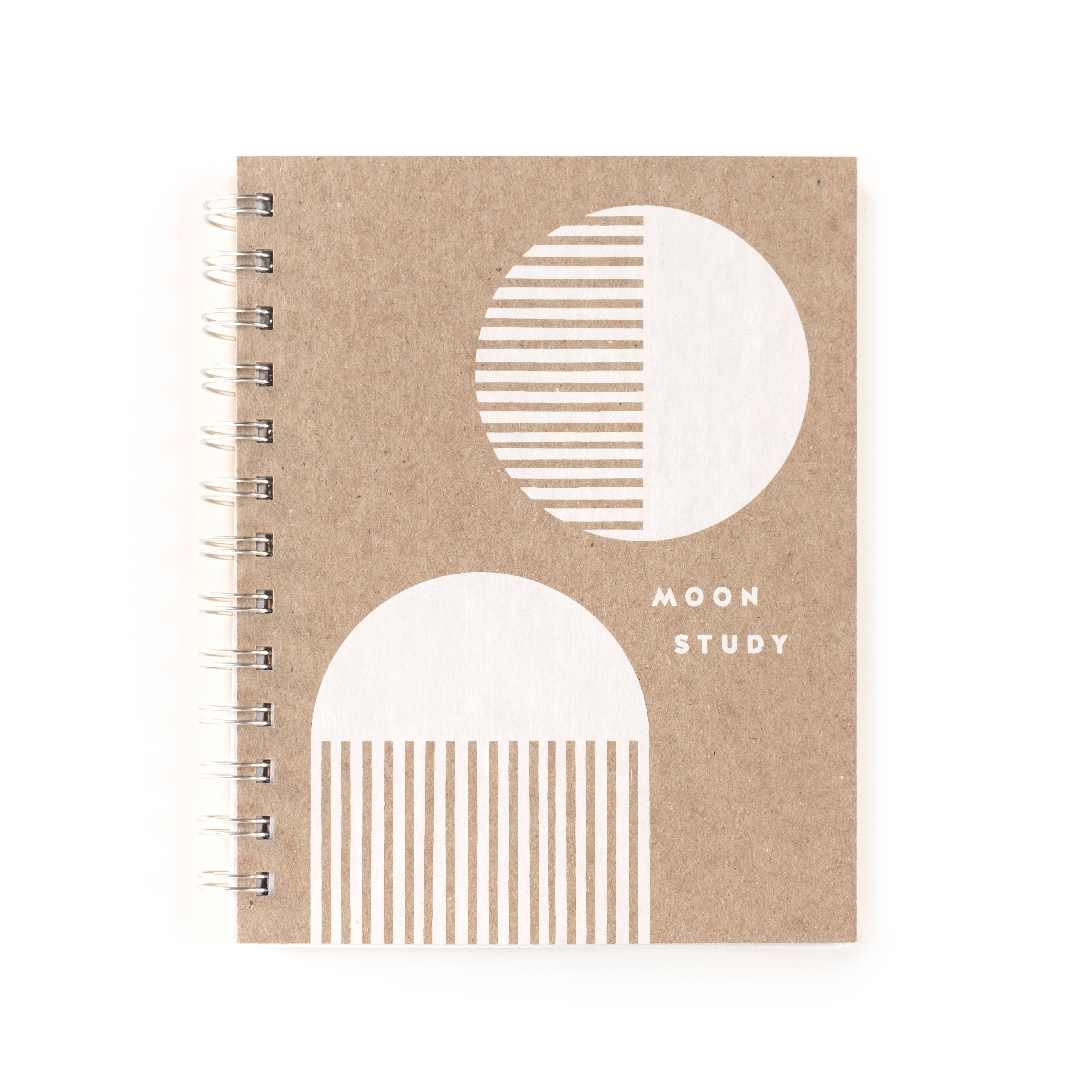 Worthwhile Paper - Wholesale Journal/Diary - MOON STUDY Reflection Journal - Natural