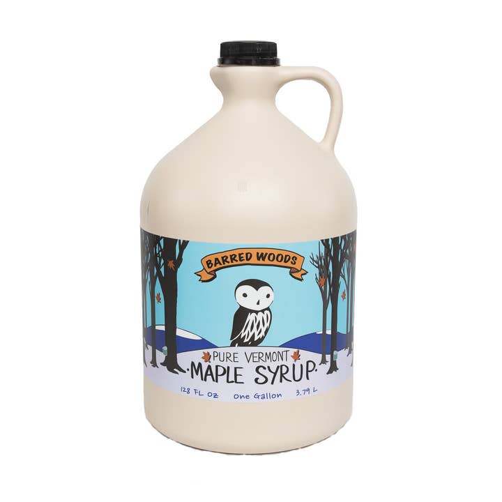 Barred Woods Maple - Wholesale Maple Syrup - Bulk - Pure Vermont Maple Syrup - One Gallon