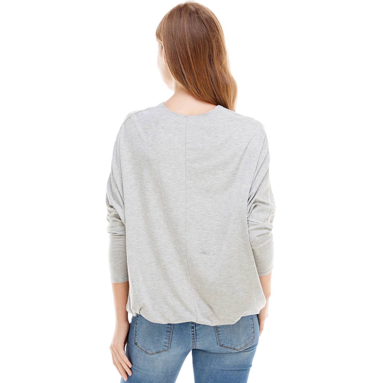 Azules Clothing - Wholesale Tunic - Women's - ATP-2309RS-DOLMAN Sleeve Elastic Bottom Hem Tunic51