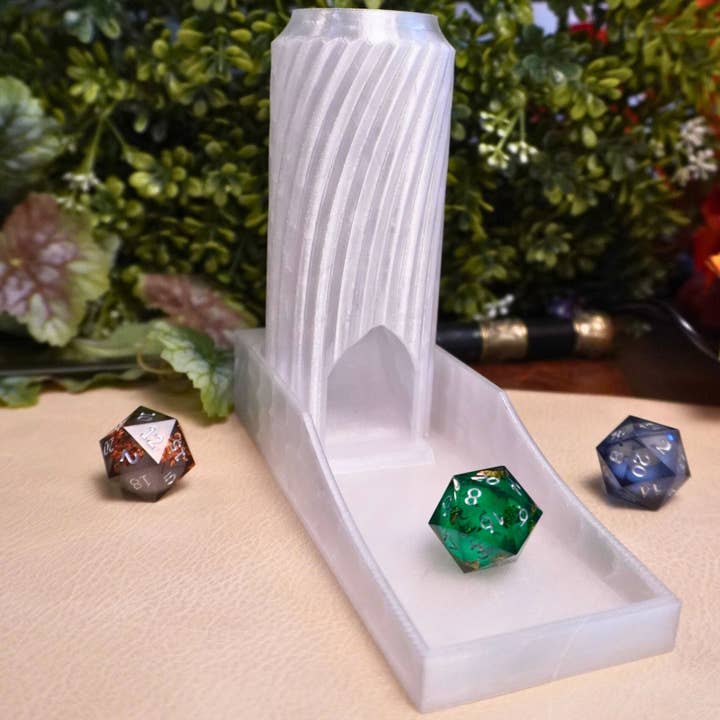 Minva Tabletop Design Co - Wholesale Dice - Mini Spiral Dice Tower8