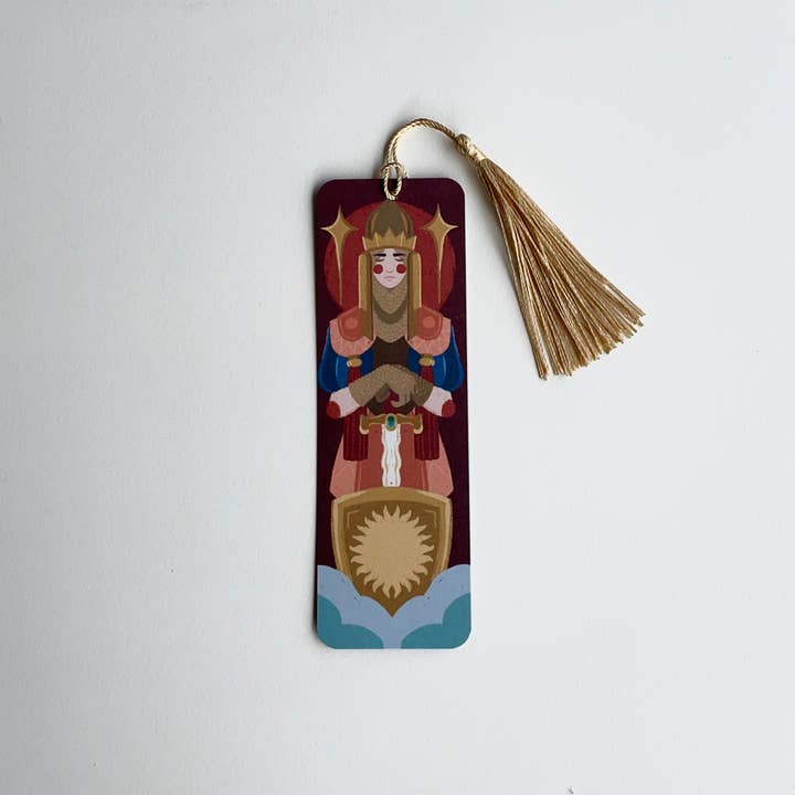Bookmark - The Red Knight for wholesale by Ashlea Bechaz Illustration