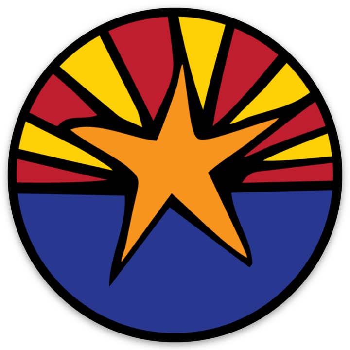 DRAPEAU DE L'ARIZONA | PATCH DE 2,5 POUCES pour la vente par Blues, Desert & Soul