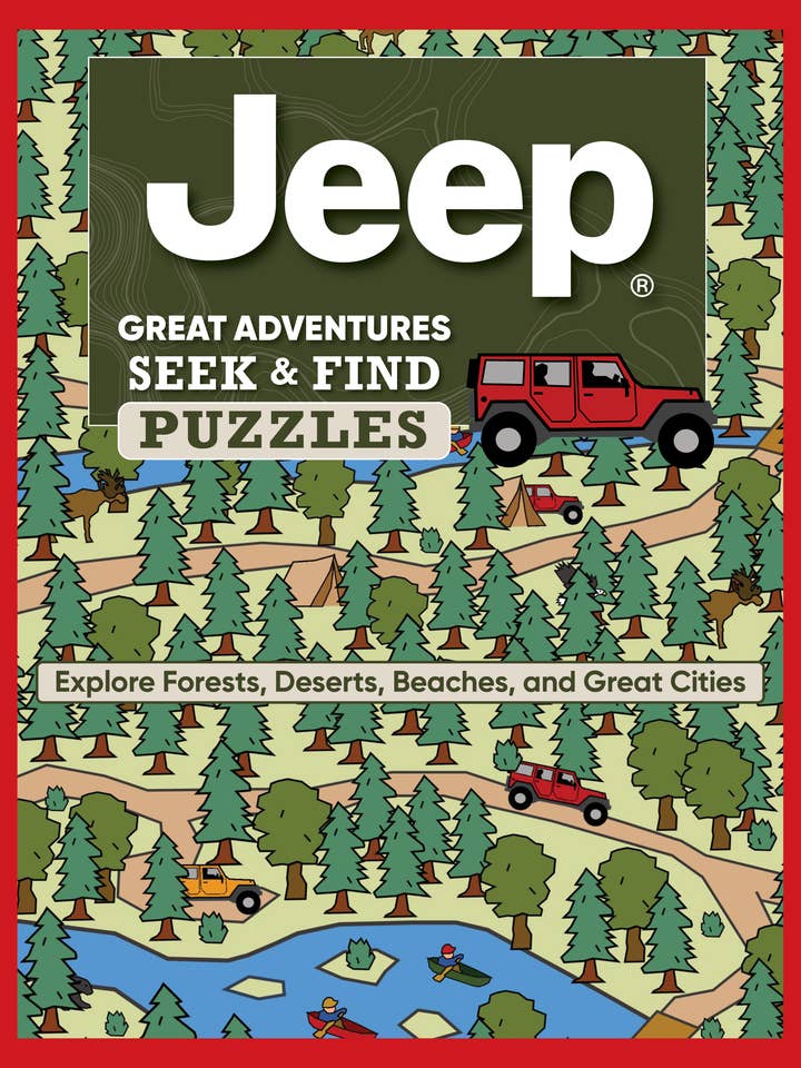 Jeep® Grandes Aventures Cherche et Trouve - Explorez à volonté ! pour la vente par Fox Chapel Publishing