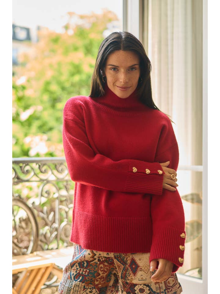 Calie Paris - Wholesale Knit Sweater - Women's - MAGNOLIA Sweater8