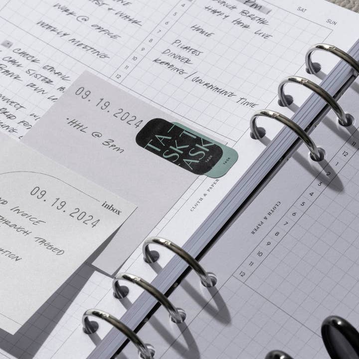 Cloth & Paper – wholesale Sticker – Luxe Page Flag Trio12