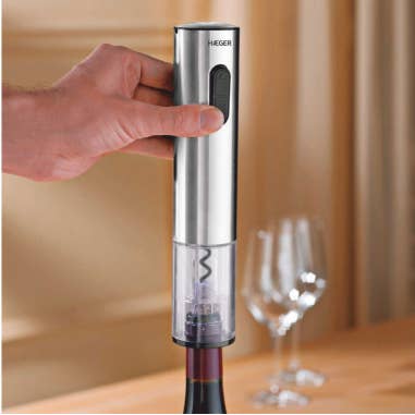 Haeger - Vendita all'ingrosso Apribottiglie - Cavatappi elettrico HAEGER LUCCA - Ricaricabile, in Inox4