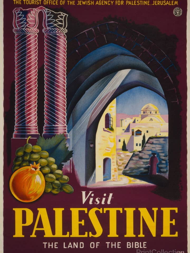 Visita la Palestina - La Terra della Bibbia per la vendita all'ingrosso da parte di Print Collection