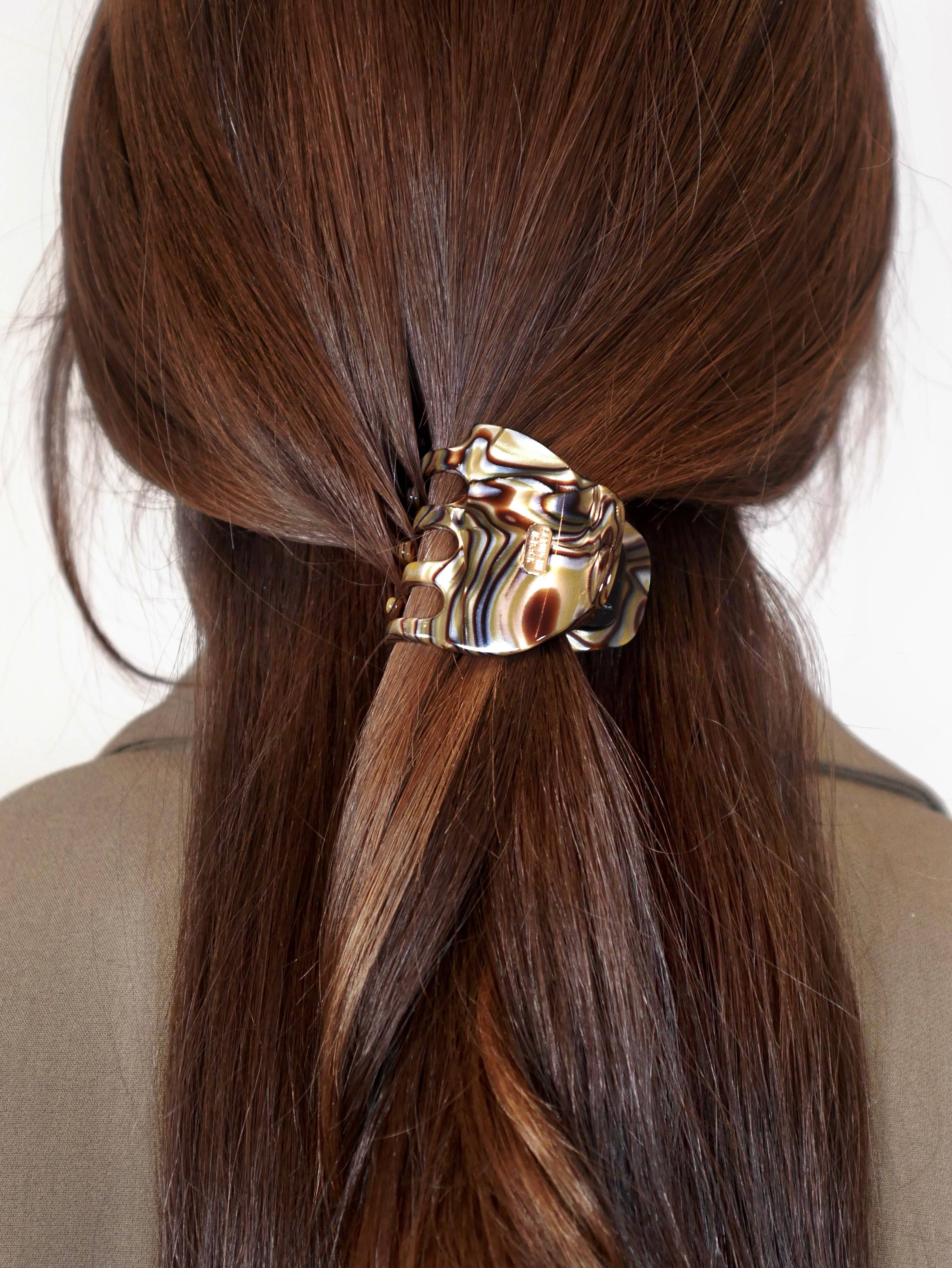 Scrunchie is back - Wholesale Hair Clip - Women's - Very classic pliers - Onyx6