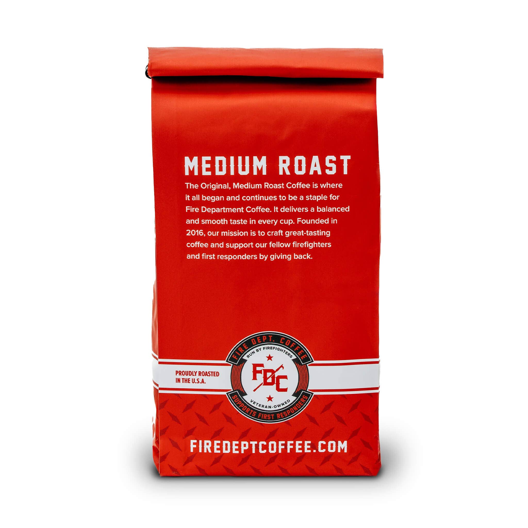 Fire Department Coffee, Inc. - Wholesale Coffee Beans - 12oz Original Medium Roast Coffee2