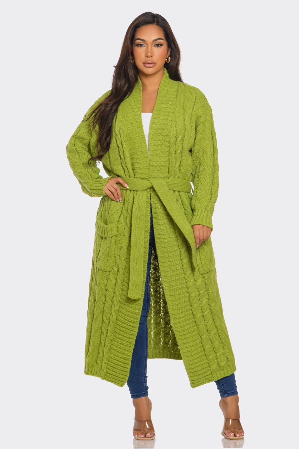 Boswell - Wholesale Cardigan - Women's - SWEATER KNIT LONG CARDIGAN9