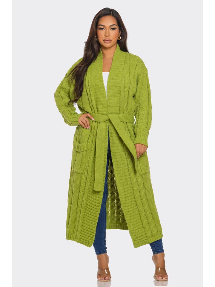 Boswell - Wholesale Cardigan - Women's - SWEATER KNIT LONG CARDIGAN9