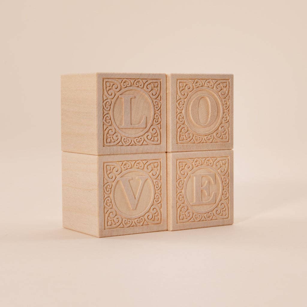 Uncle Goose – wholesale Blocks – Kids & baby – Uncle Goose Uppercase Alphablank Blocks1