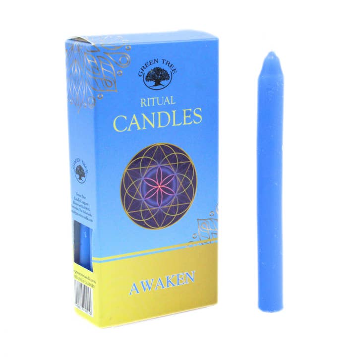 Green Tree Ritual candles Awaken 10 pack for wholesale by Green Tree