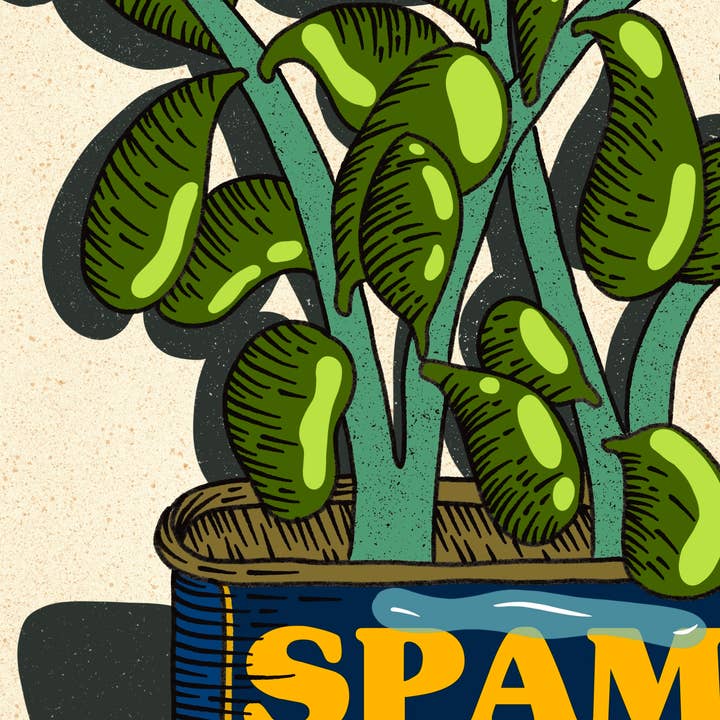 Howdy Studio - Wholesale Art Print - Spam Can1