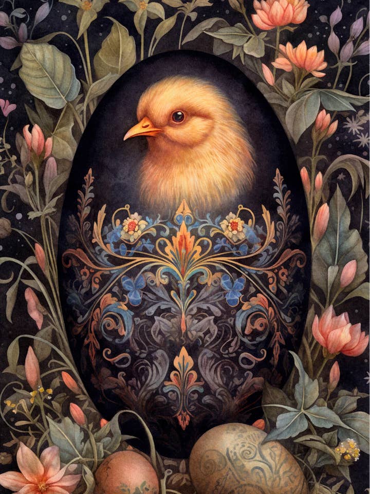 Easter Eggs: Chick | Card Fripperies for wholesale by Fripperies