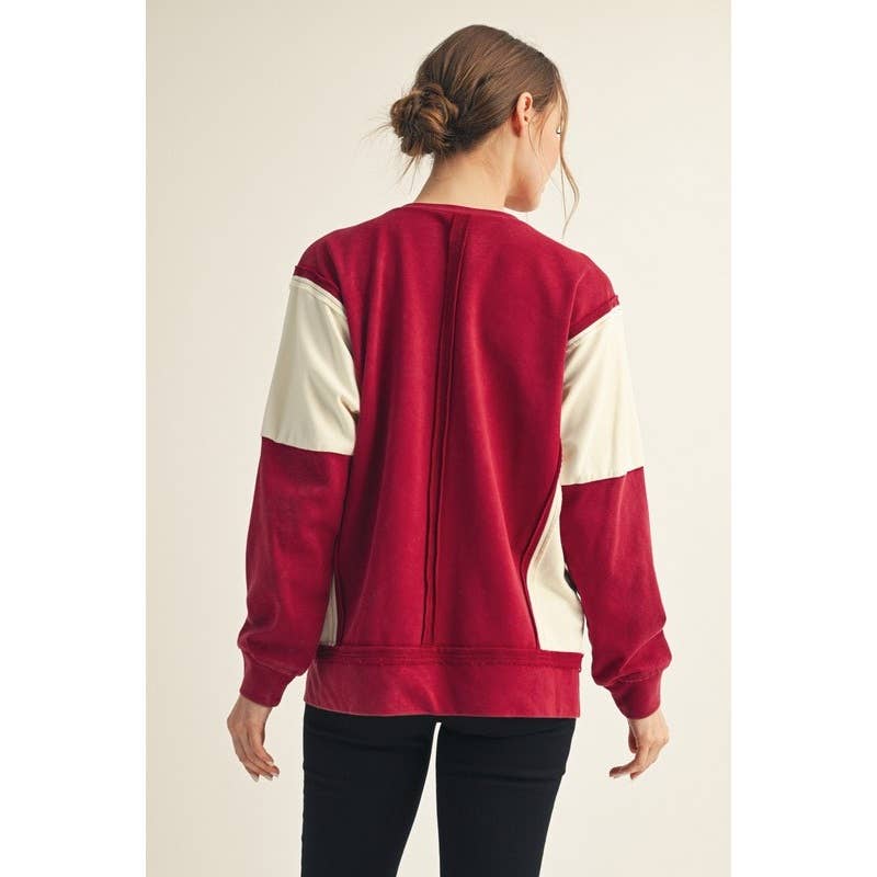 STYLE USA - Wholesale Tunic - Women's - NEW Color Block Gameday Top4