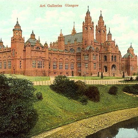 Kunstdruck MF-742 Glasgow Art Gallery, Schottland für den Großhandel von Found Image Press