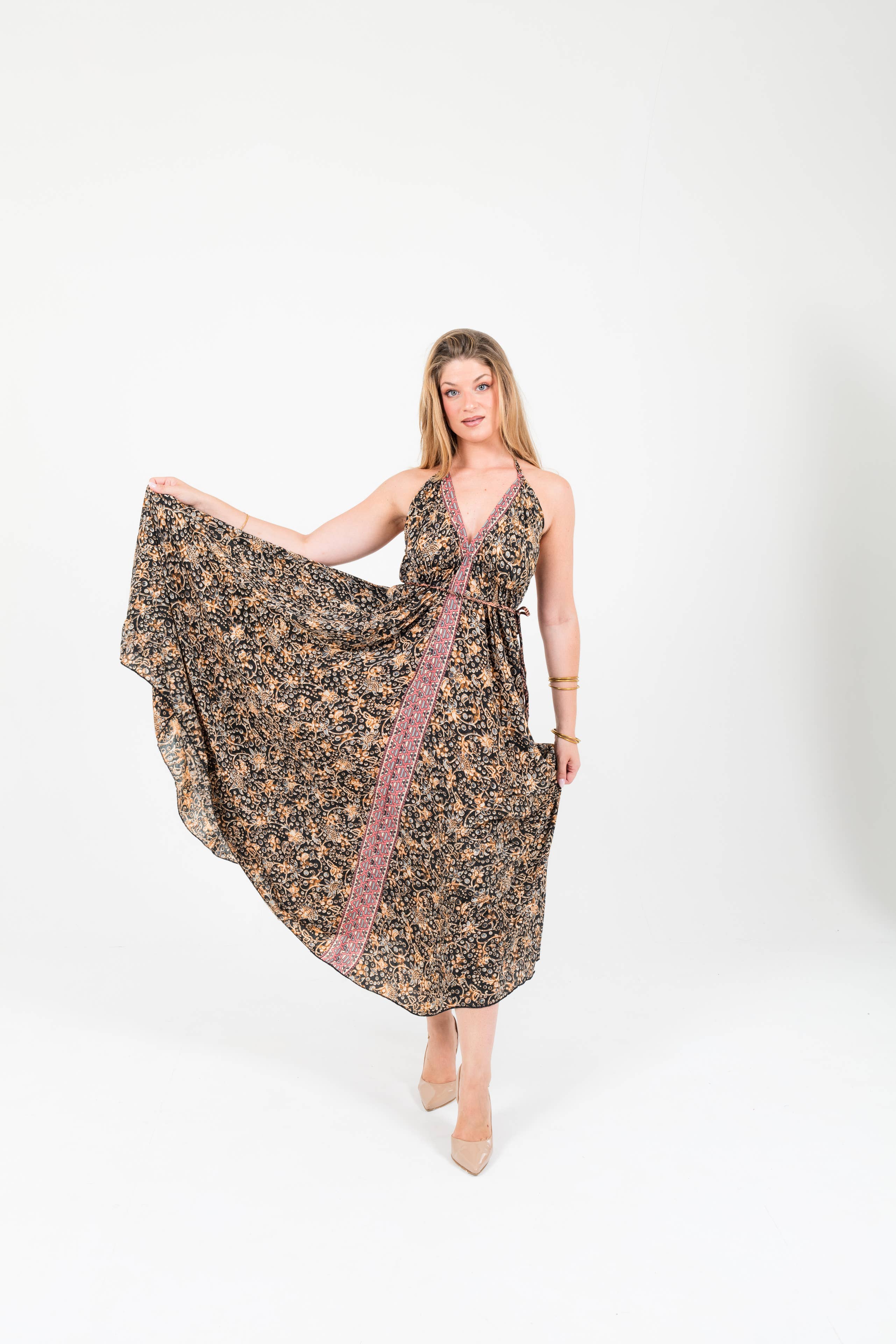 Arena Formentera - Wholesale Dress - Women's - Sale! Bohemian dress with neckline. Last collection23