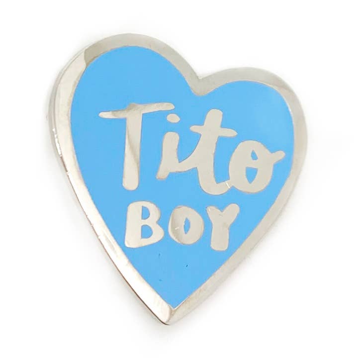 Tito Boy Enamel Pin for wholesale by Le Petit Elefant
