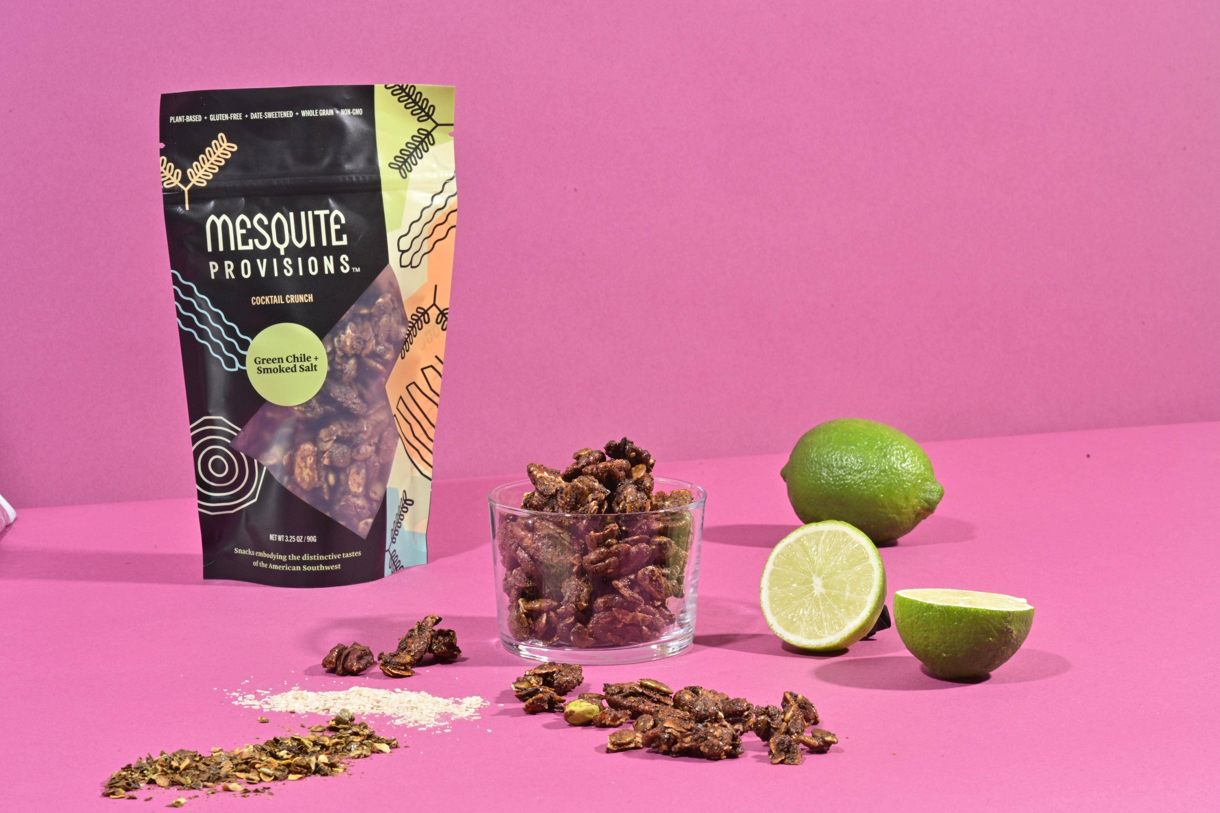 Mesquite Provisions - Wholesale Trail Mix - Green Chile + Smoked Salt Cocktail Crunch1