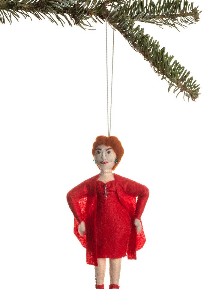 "Blanche" Ornament for wholesale by Silk Road Bazaar