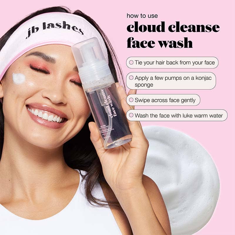 JB LASHES - Wholesale Facial Cleanser - Cloud Cleanse Face Wash2