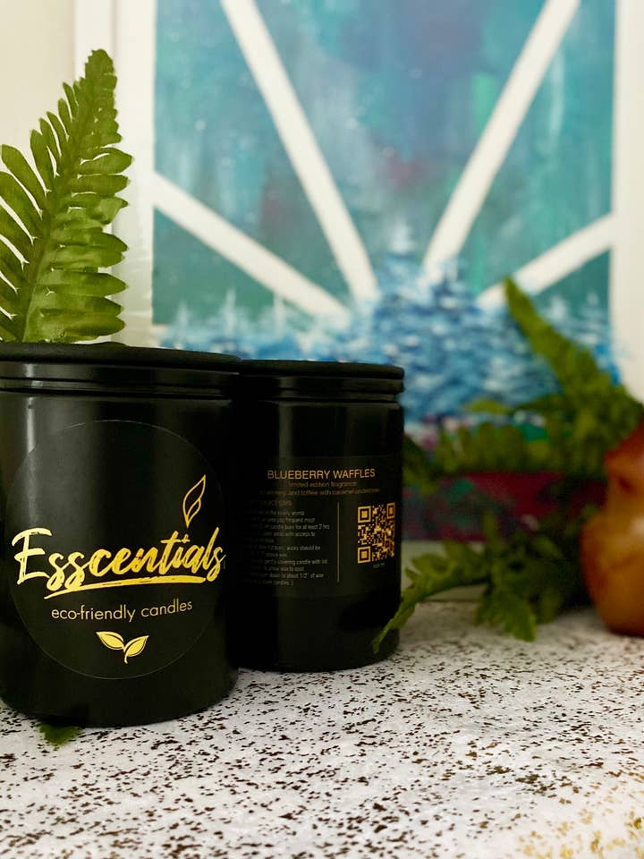 Blåbär våfflor ljus för wholesale av Esscentials