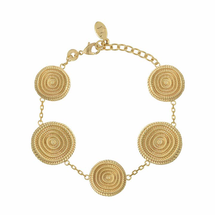 DIONYSOS KONSTANT SAMLING armband guldpläterad för wholesale av Collection Constance