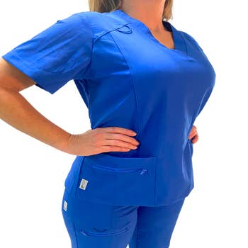 Wholesale High Quality Medical Scrubs Uniform Nurse Hospital Work Clothes  Women T Shirts From m.