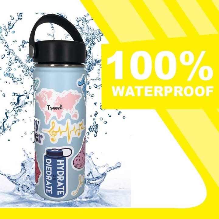 EL NIDO DESIGN - Vente Autocollant - Paquet de 100 autocollants multicolores3