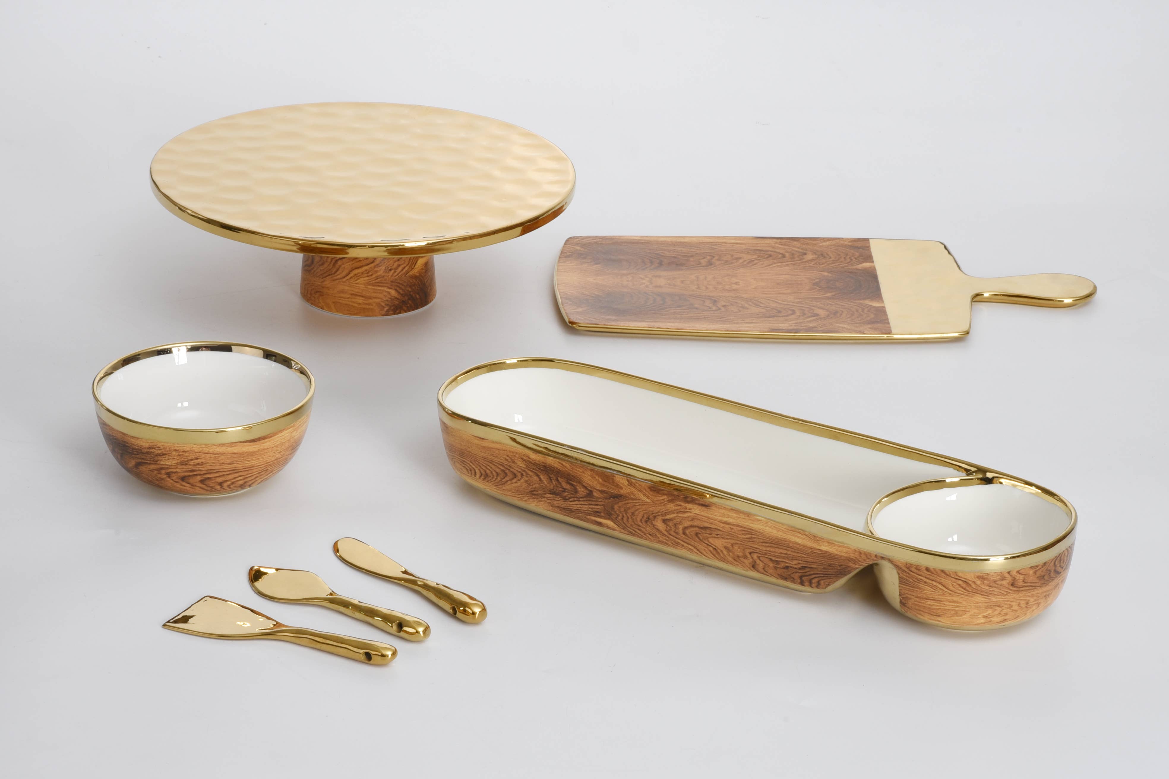 Pampa Bay - Wholesale Kaasplank - Set van 3 kaasmessen3