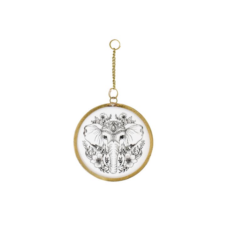 Baubels - Wholesale Wall Accent - Personalized kiko frame Elephant0