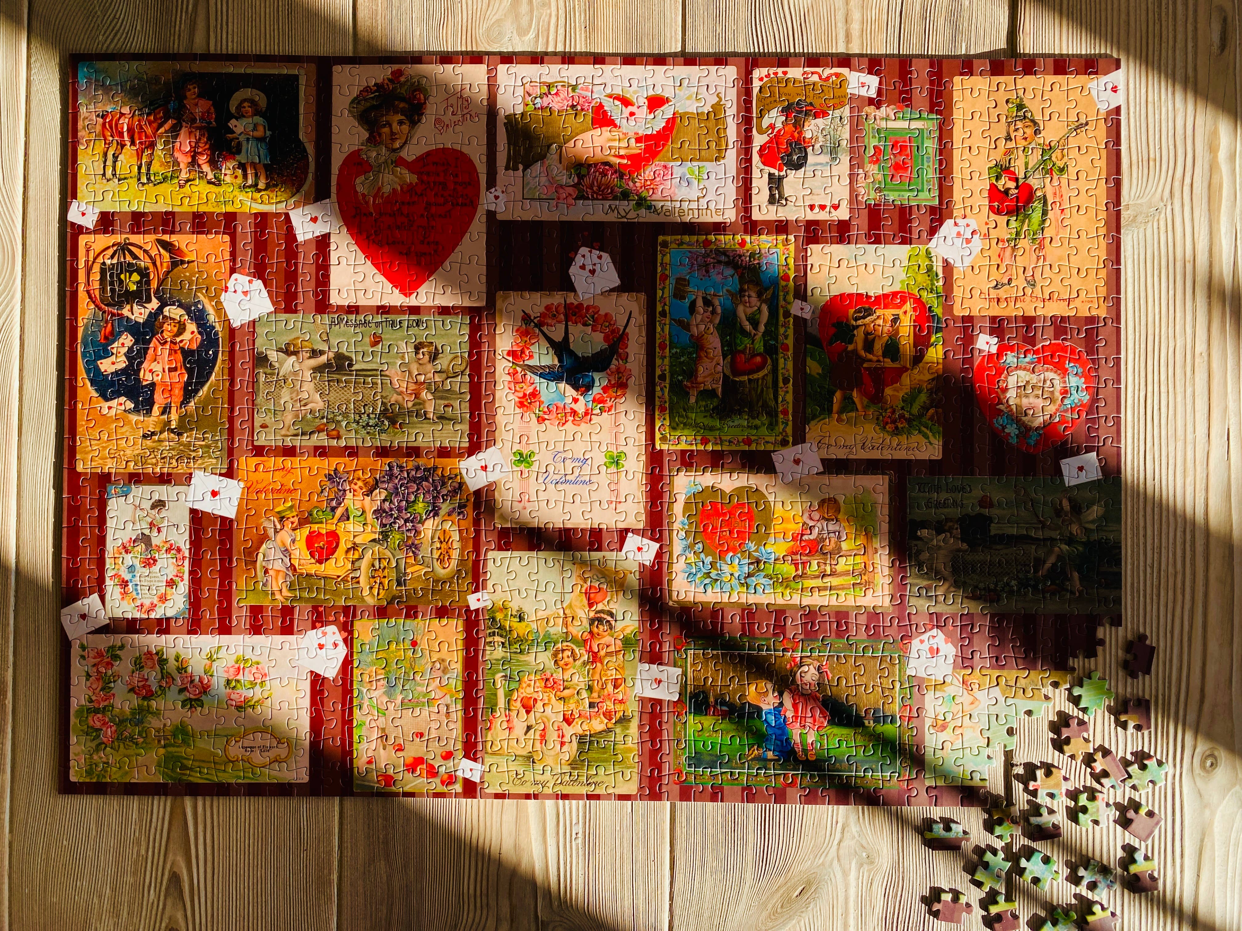 Penny Puzzle - Wholesale Puzzle - Adult - YE OLD VALENTINE GREETINGS 1000 piece jigsaw puzzle5