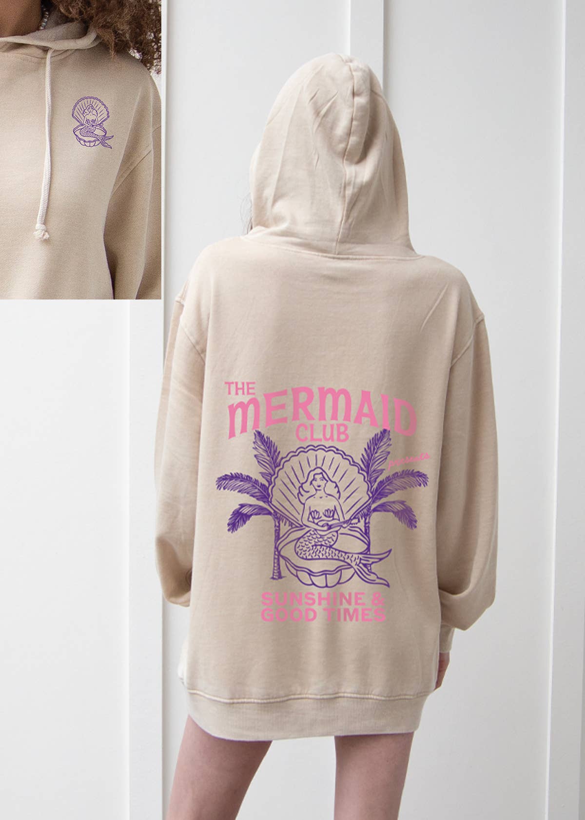 chicka-d - Wholesale Hoodie - Women's - THE MERMAID CLUB HOODY4
