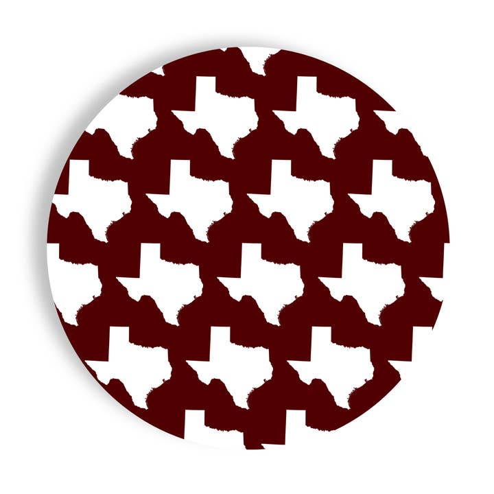 Howdy Helping TX 24ct 9" Paper Plates–Salad/Dinner Separates for wholesale by Fabuplates