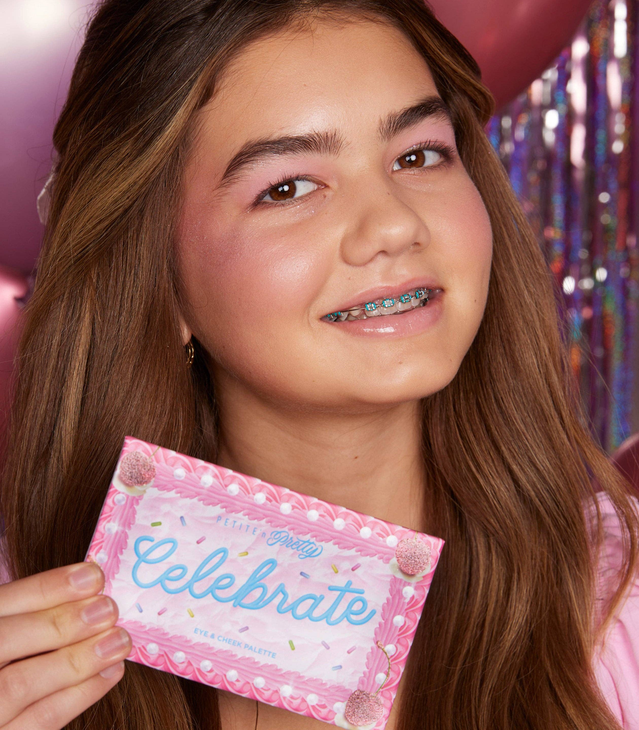 Petite 'n Pretty - Wholesale Face Makeup Palette - CELEBRATE YOU! Eye Shadow and Cheek  Makeup Starter Set6