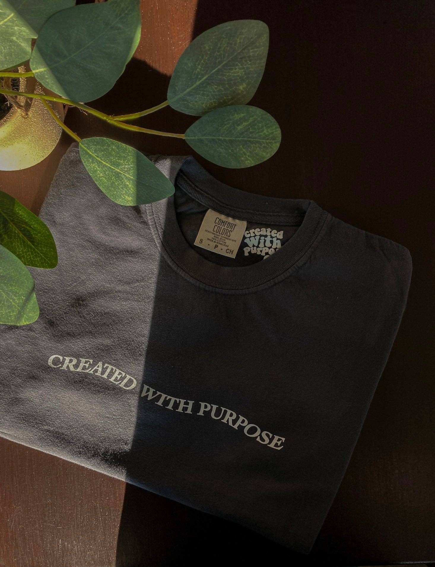 Created With Purpose Co. - Wholesale Screen Printed T-Shirt - Women's - CREATED WITH PURPOSE TEE2
