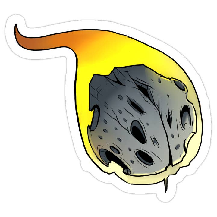 Pegatina Meteor - Beasts: Edge of Extinction para venta al por mayor de Riftway Games