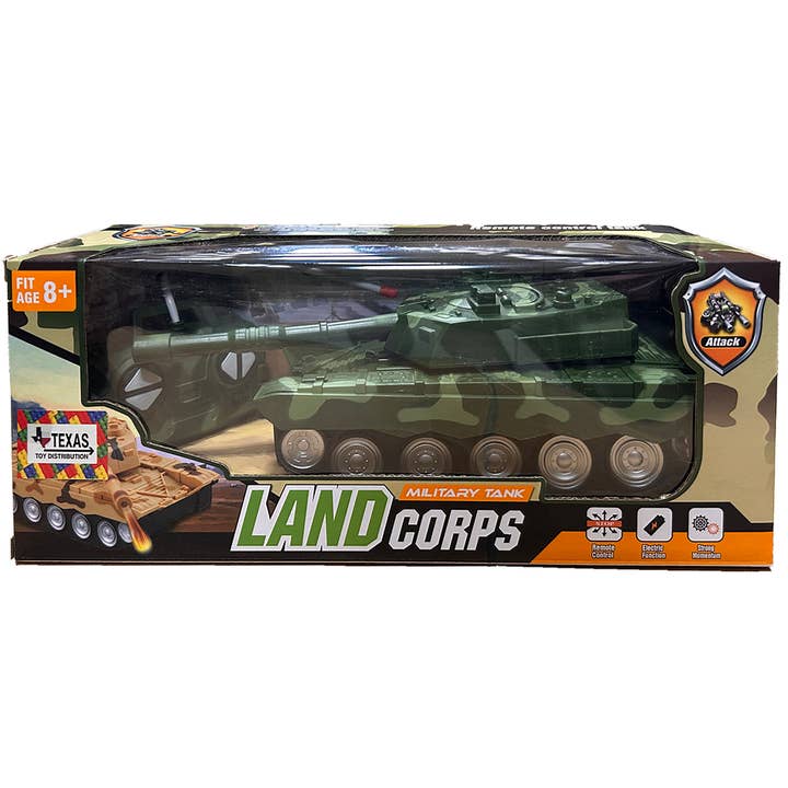 Militaire Tank Afstandsbediening Camouflage RC Speelgoed voor wholesale door Texas Toy Distribution