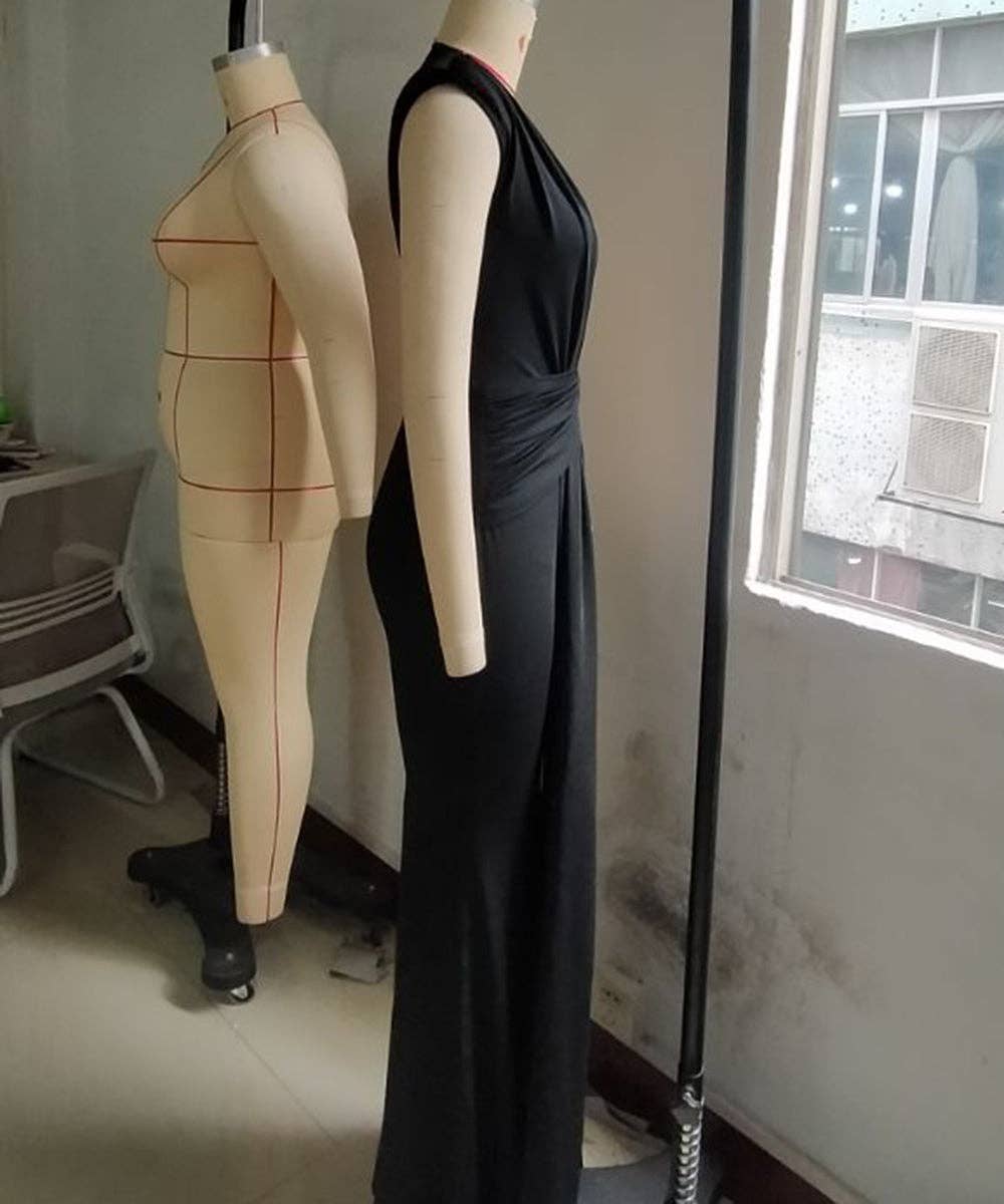 Aria Romance - Wholesale Formele jurk - Dames - Mouwloze Bodycon Midi Jurk28