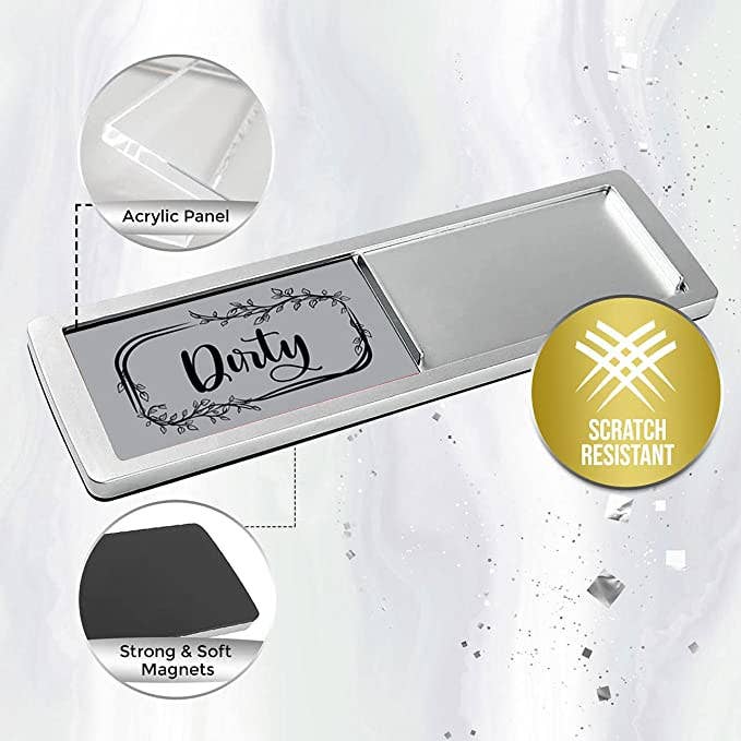 Sperric - Venta al por mayor Imanes - Imán para lavavajillas, indicador de señal de limpieza sucia para lavavajillas4