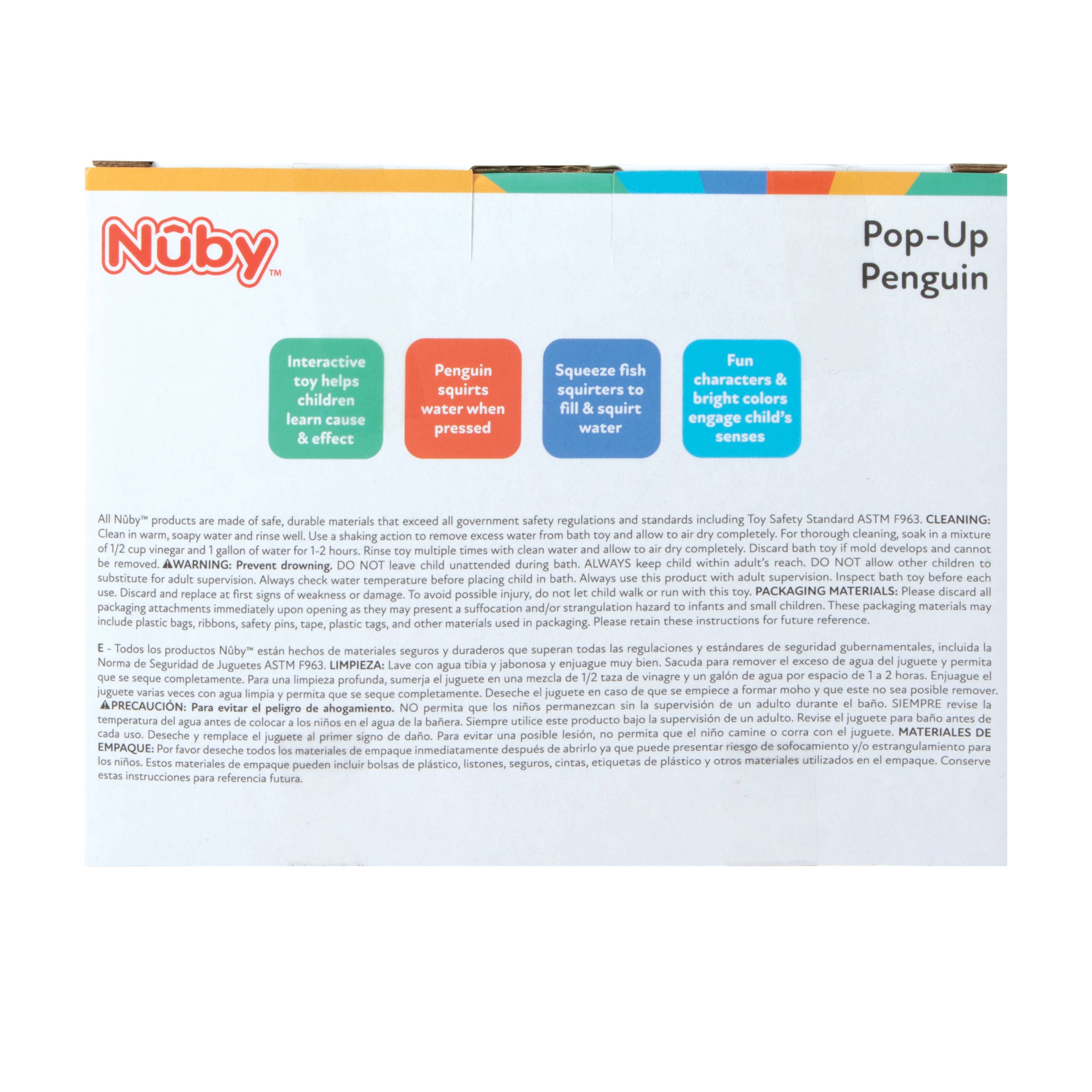 Nuby - Wholesale Bath Toy - Baby - Penguin Bath Toys & 4 Squirters3